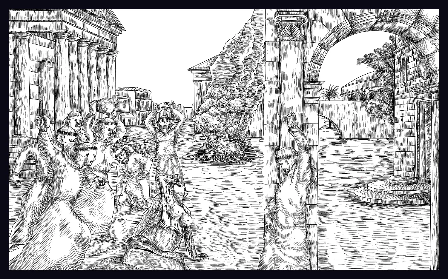 The horror of Hypatia's death